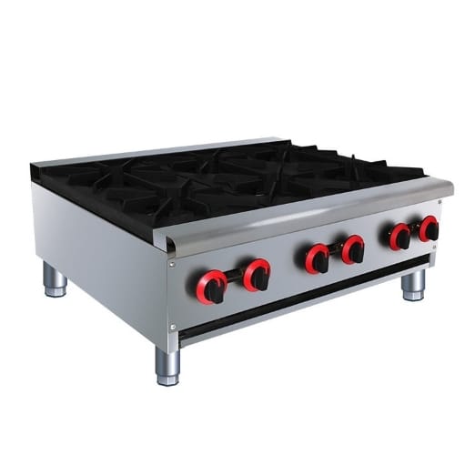 6 plate outlet gas stove